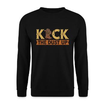 Danse en ligne Kick The Dust Danse en ligne Vie à la campagne - Sweat-shirt Unisexe - noir - Devant - Alina (178cm) & Michal (187cm)