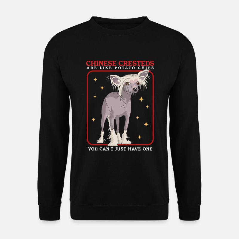 Chinese Crested Chinese Crested Gift - Unisex Sweatshirt - black