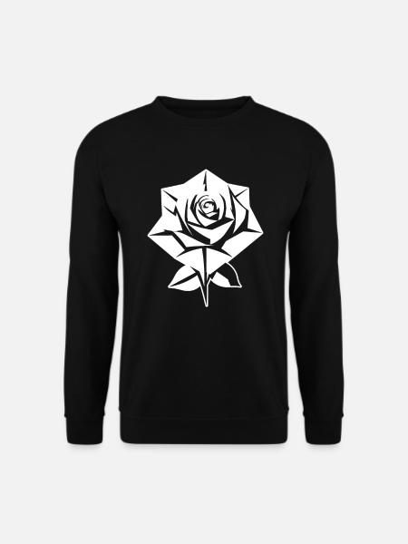 Red Rose Goth - Unisex Sweatshirt - black