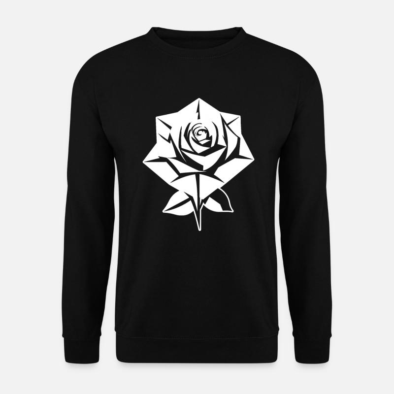 Red Rose Goth - Unisex Sweatshirt - black