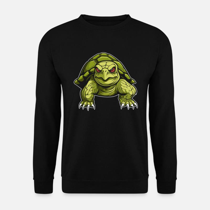Turtle Angry - Unisex Sweatshirt - black