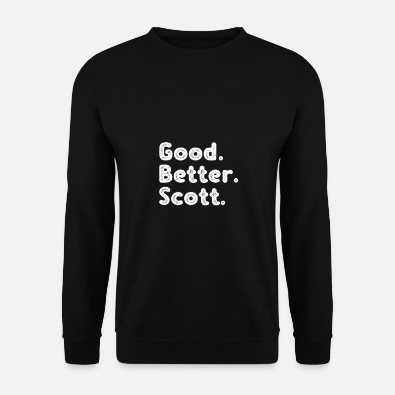 Good better Scott - Unisex Sweatshirt - black