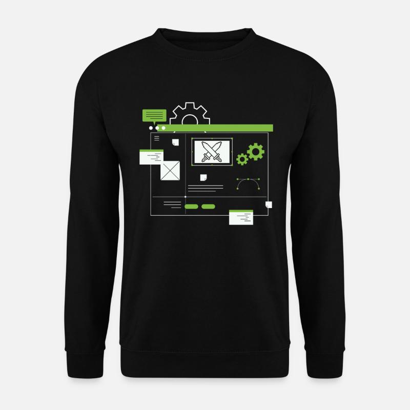 Entwickler Coder Programmierer - Unisex Pullover - Schwarz