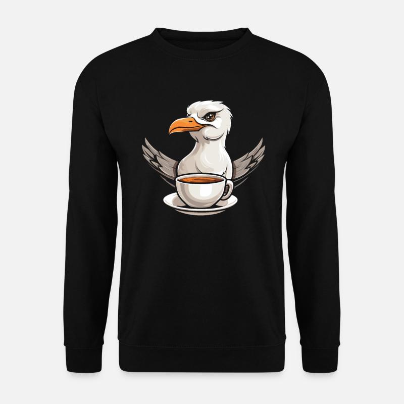 Seagull Coffee - Unisex Sweatshirt - black