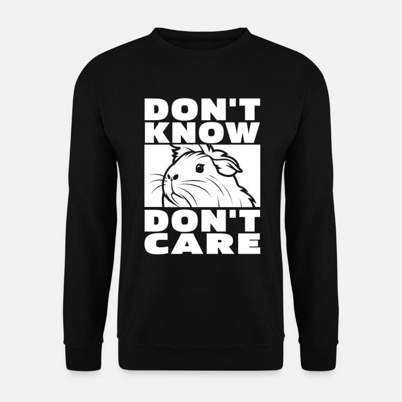 Cochon d’Inde Cochon d’Inde Drôle - Sweat-shirt Unisexe - noir