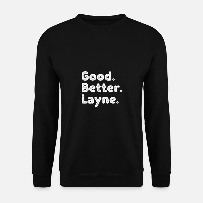 Good better Layne - Unisex Sweatshirt - black