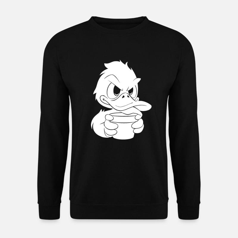 Café de canard - Sweat-shirt Unisexe - noir