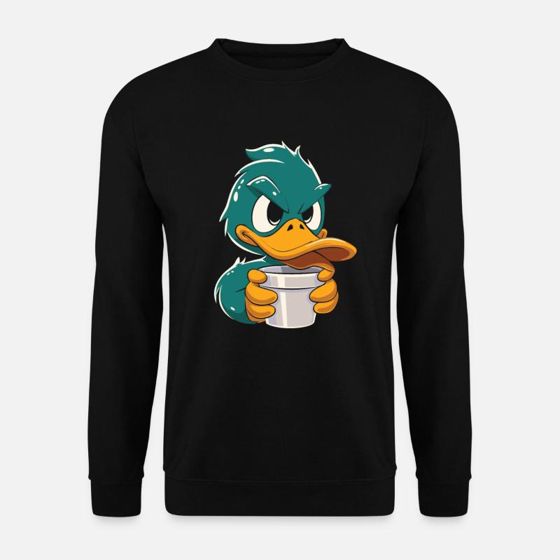 Duck - Unisex Sweatshirt - black