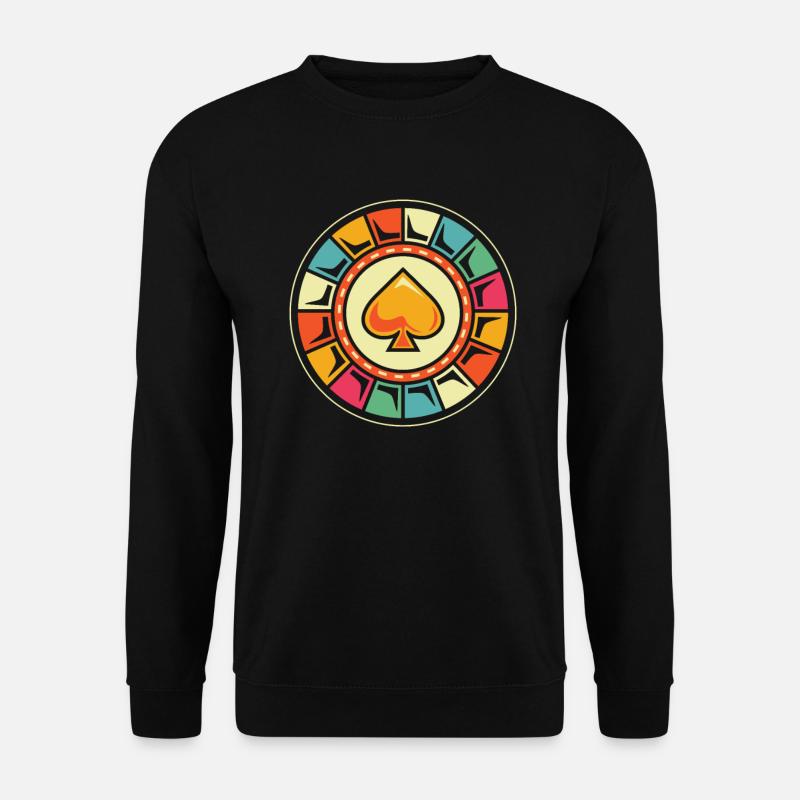 Poker - Unisex Pullover - Schwarz