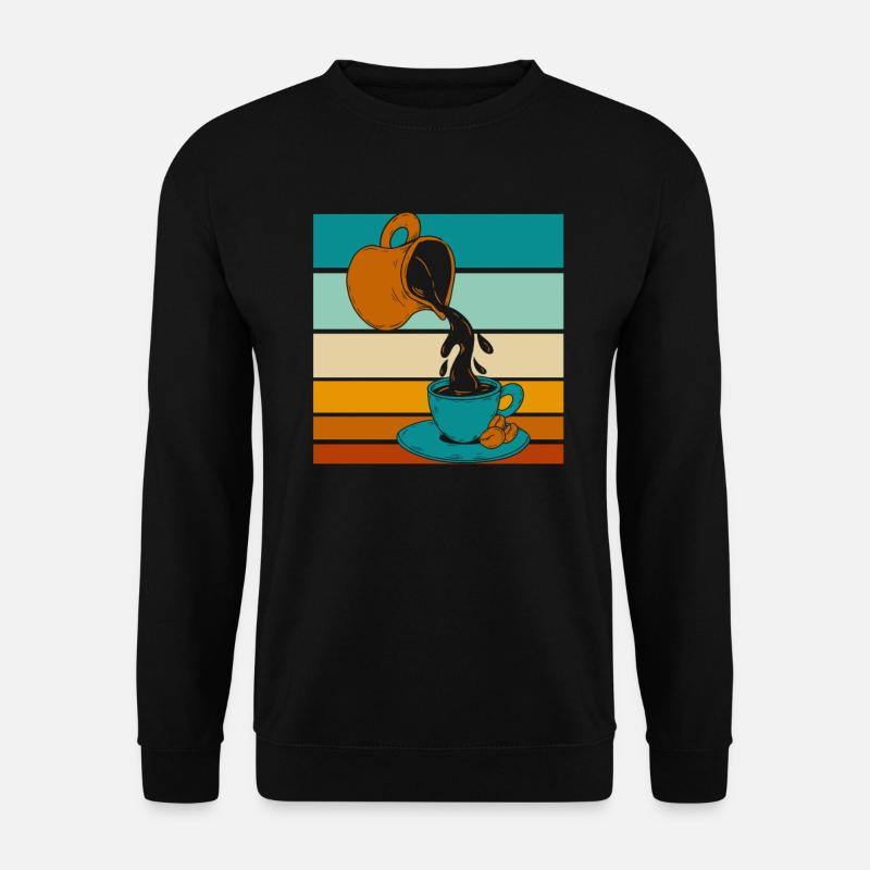 Coffee Cafe - Unisex Sweatshirt - black