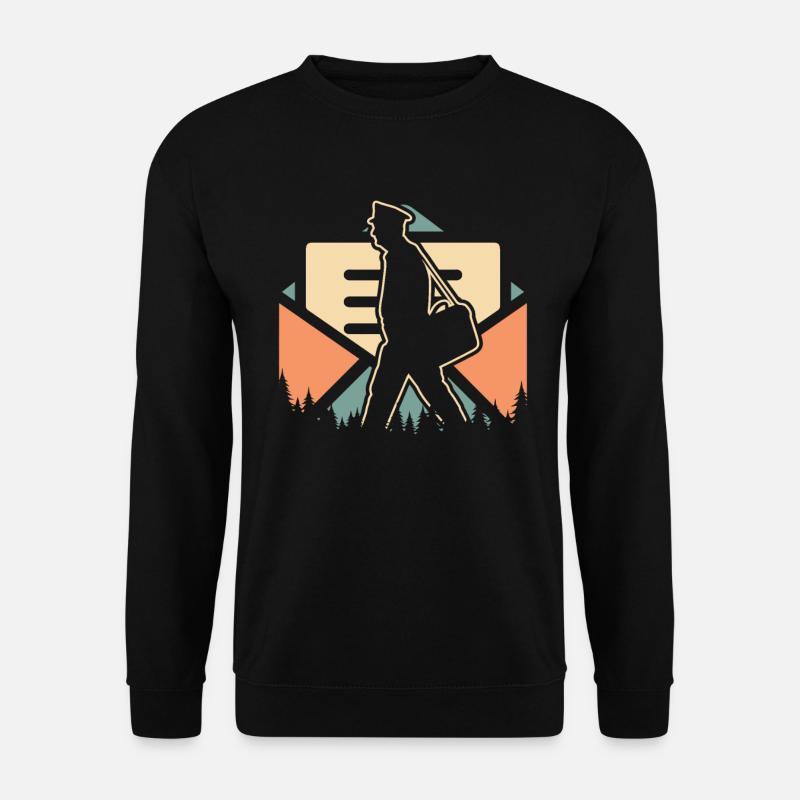 Postbote Briefträger - Unisex Pullover - Schwarz