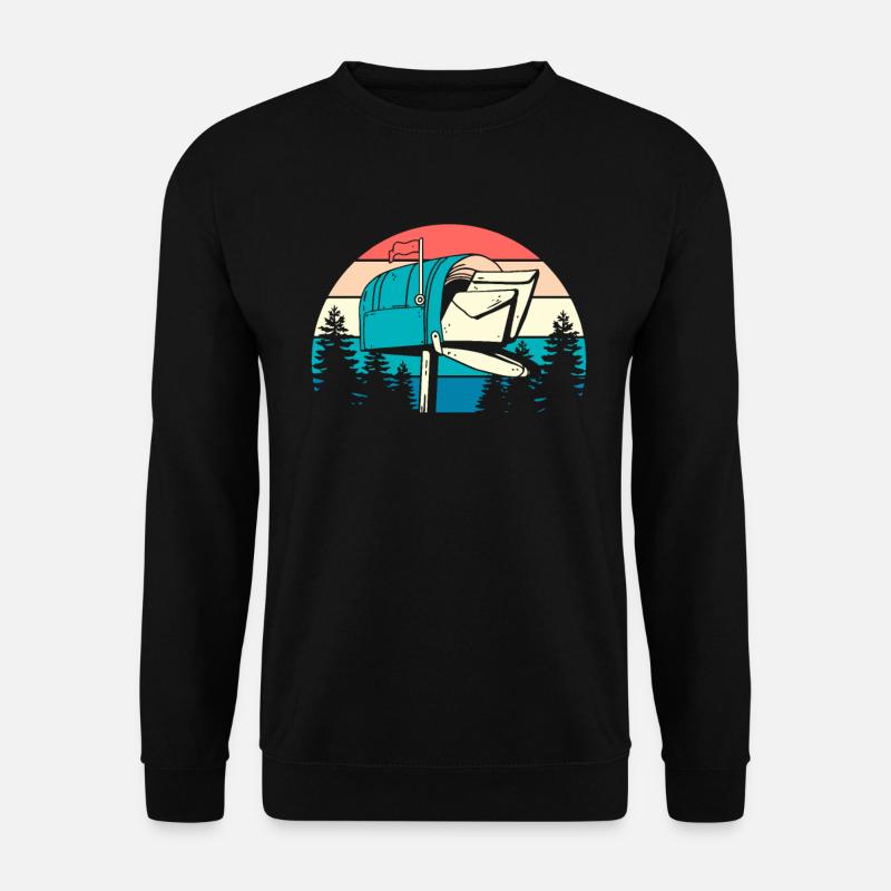 Postbote Briefträger - Unisex Pullover - Schwarz