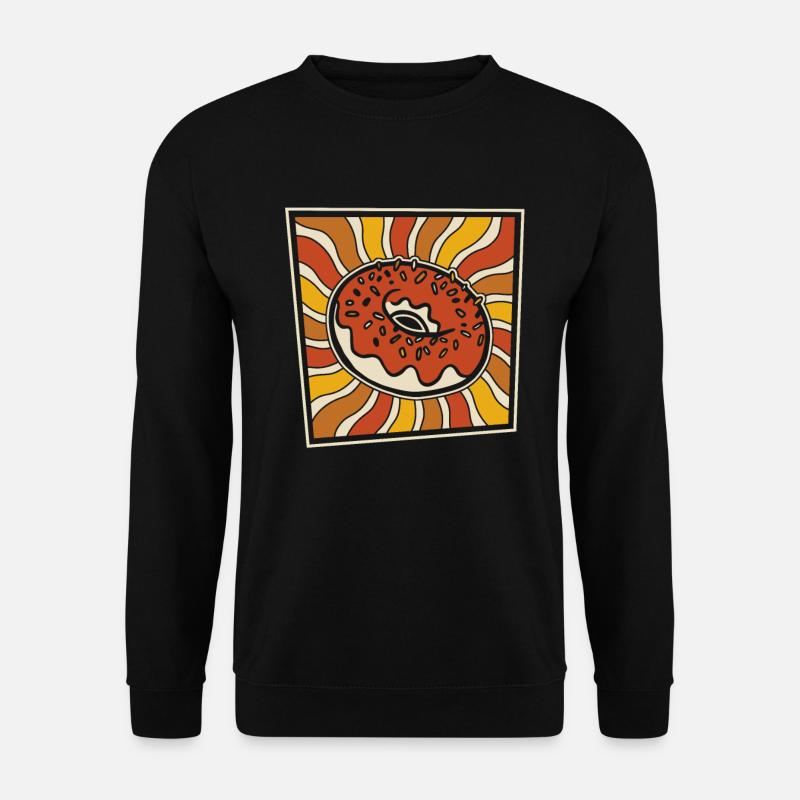 Doughnut - Unisex Sweatshirt - black