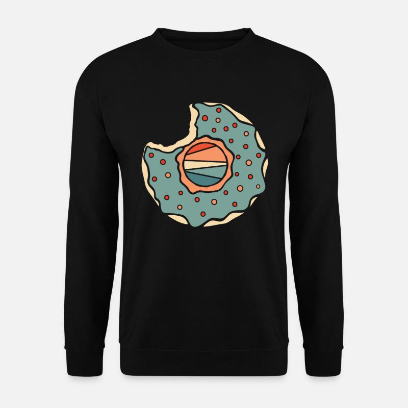 Donut - Unisex Pullover - Schwarz