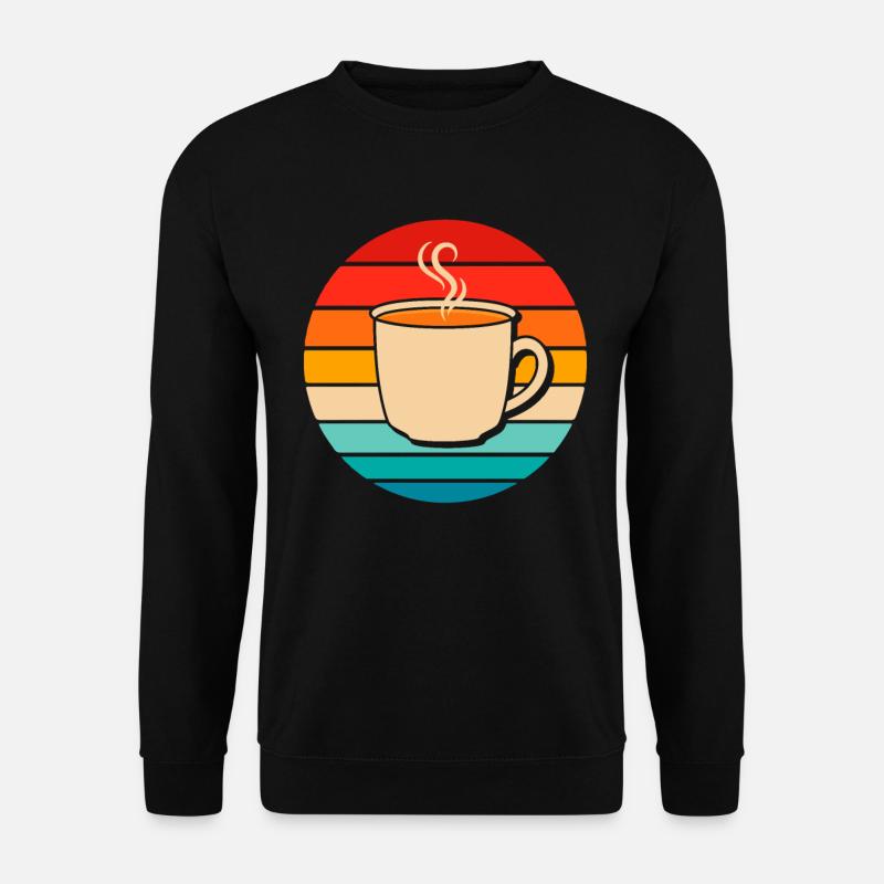 Kaffee Cafe - Unisex Pullover - Schwarz
