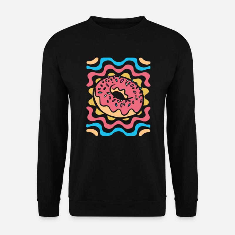Doughnut - Unisex Sweatshirt - black