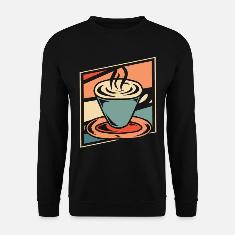 Coffee Cafe - Unisex Sweatshirt - black