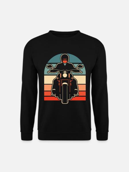 Motorcykel Biker motorcykel - Unisex sweater - sort