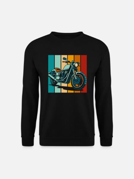 Moto Motard Motard - Sweat-shirt Unisexe - noir