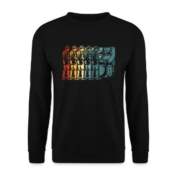 Gamer Gaming - Unisex Pullover - Schwarz - Vorne - Alina (178cm) & Michal (187cm)