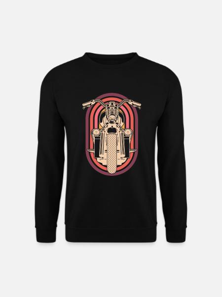 Motorcycle Biker Motorbike - Unisex Sweatshirt - black