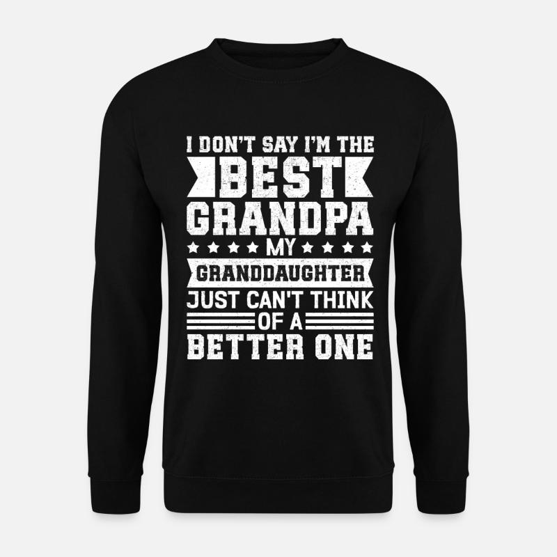 Opa Geschenk Bester Opa Geschenkidee - Unisex Pullover - Schwarz