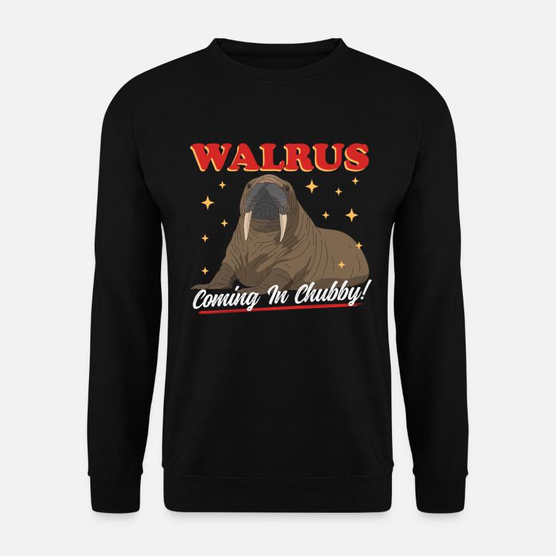 Walrus Walrus Walrus Walrus Gift - Unisex Sweatshirt - black