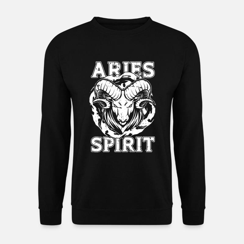 de feu Bélier - Sweat-shirt Unisexe - noir