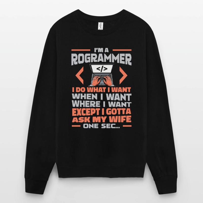 Developer, Coder, Programmer Unisex Sweatshirt