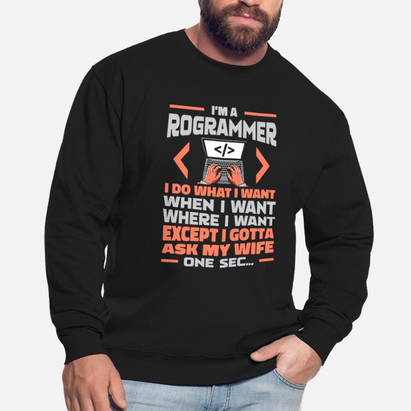 Développeur, Codeur, Programmeur Sweat-shirt Unisexe
