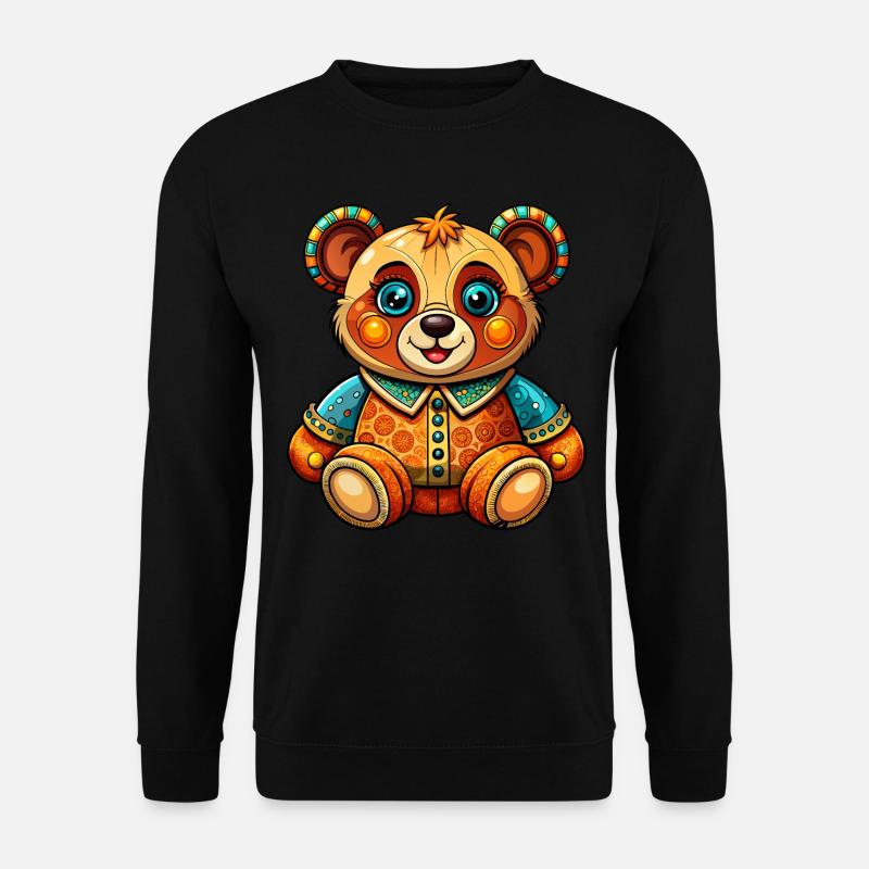 Süßer Teddy - Unisex Pullover - Schwarz