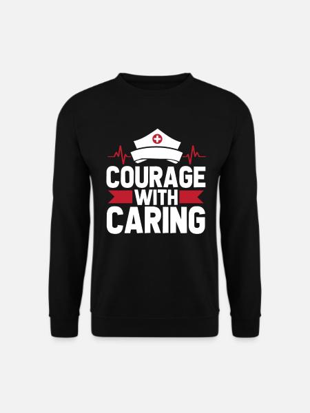 Nurse - Unisex Sweatshirt - black