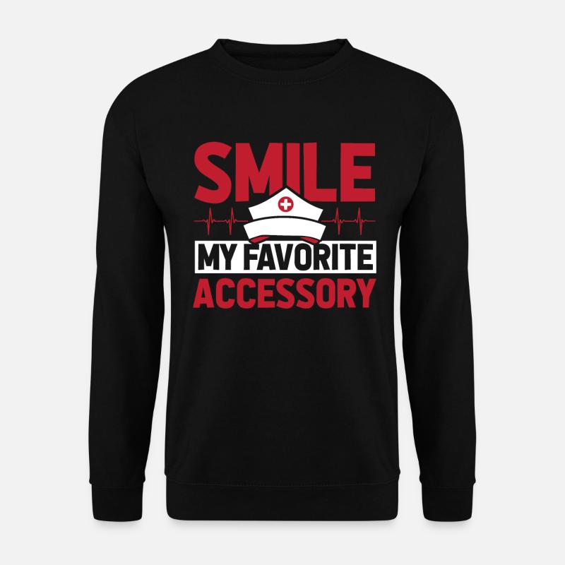 Infirmier - Sweat-shirt Unisexe - noir