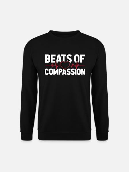 Krankenschwester EKG Herz - Unisex Pullover - Schwarz