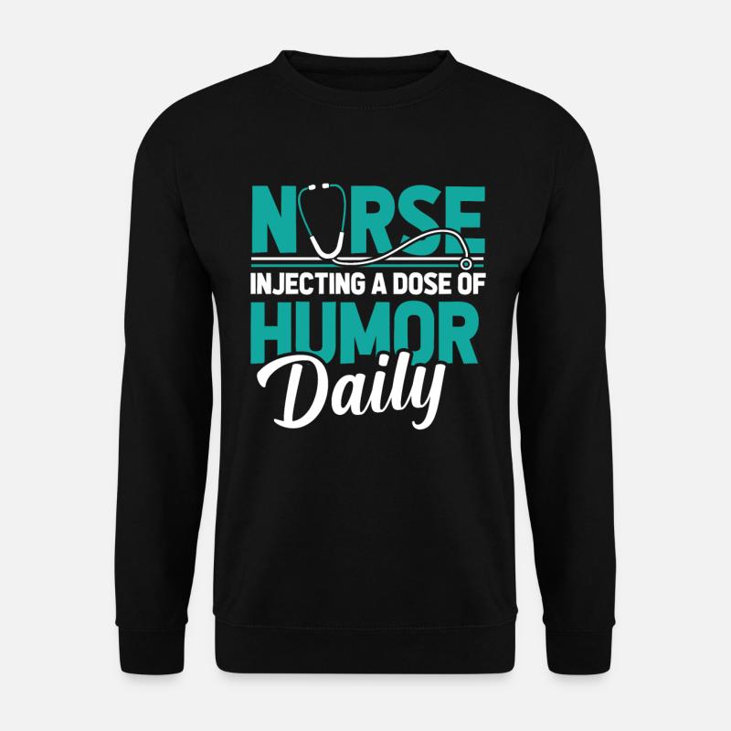 Krankenschwester - Unisex Pullover - Schwarz