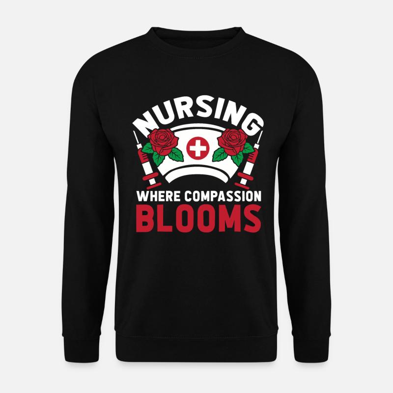 Nurse - Unisex Sweatshirt - black