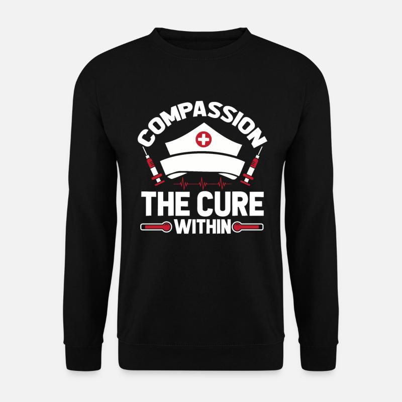Infirmier - Sweat-shirt Unisexe - noir