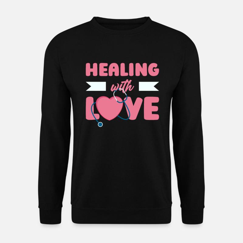 Krankenschwester - Unisex Pullover - Schwarz