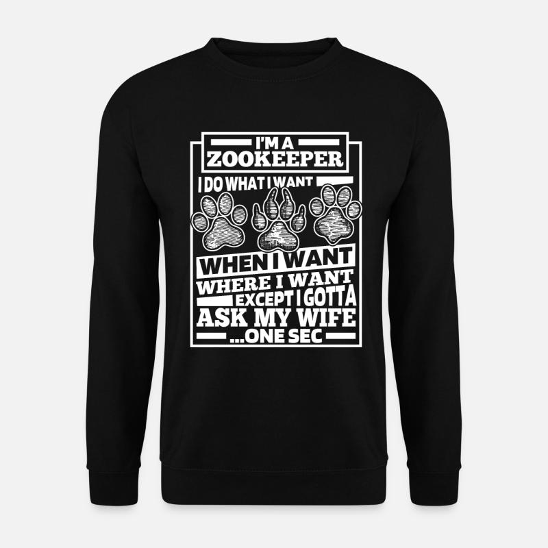 Zookeeper Zookeeper - Unisex Sweatshirt - black