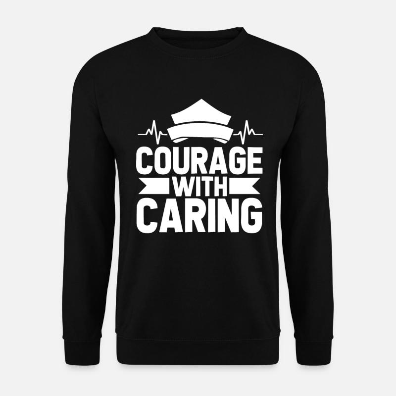 Nurse - Unisex Sweatshirt - black