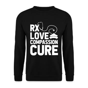Infirmier - Sweat-shirt Unisexe - noir - Devant - Alina (178cm) & Michal (187cm)