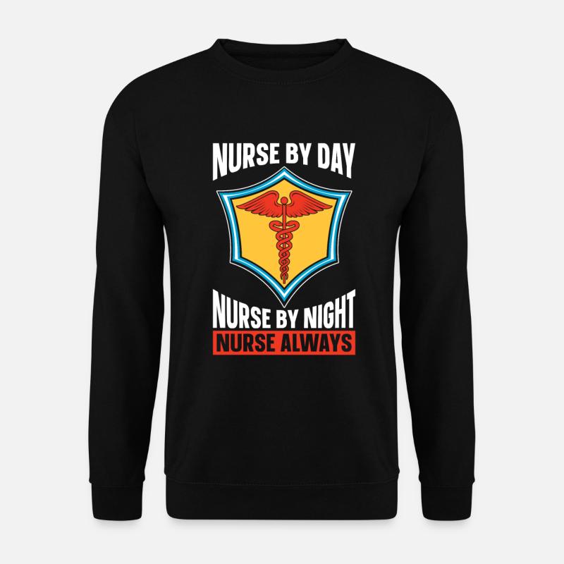 Krankenschwester Superheld - Unisex Pullover - Schwarz