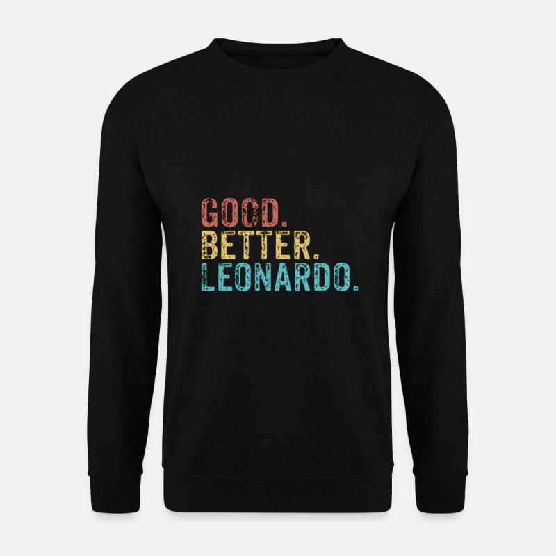 Good better Leonardo - Unisex Sweatshirt - black