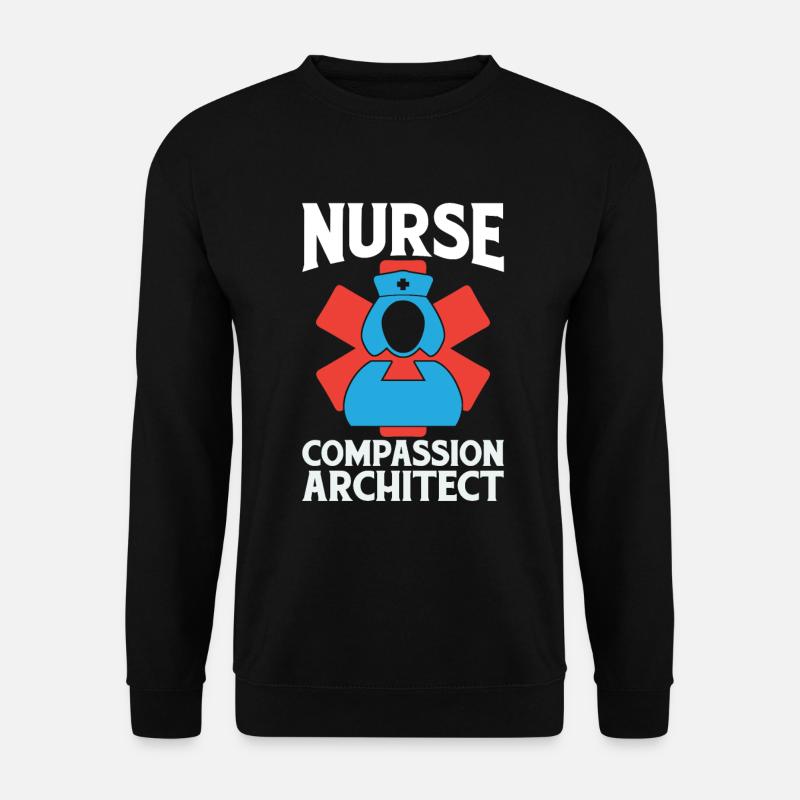 Infirmier - Sweat-shirt Unisexe - noir