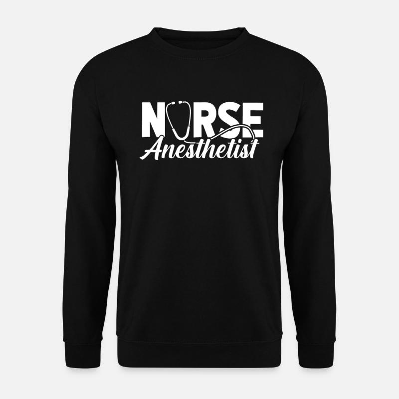 Krankenschwester Nurse Anesthetist - Unisex Sweatshirt - black