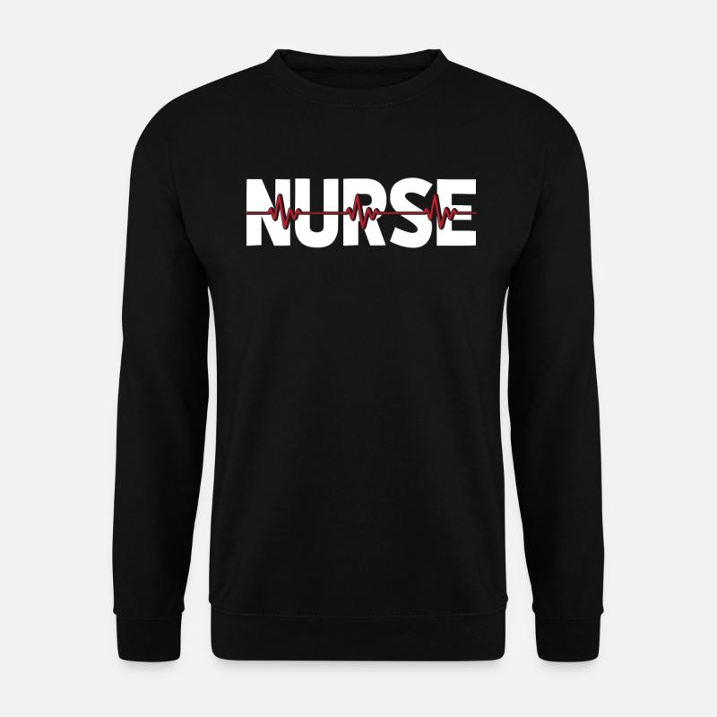 Nurse - Unisex Sweatshirt - black