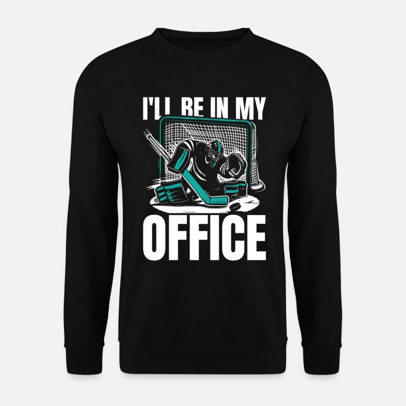 Eishockey Torwart Handschuhsparend - Unisex Pullover - Schwarz