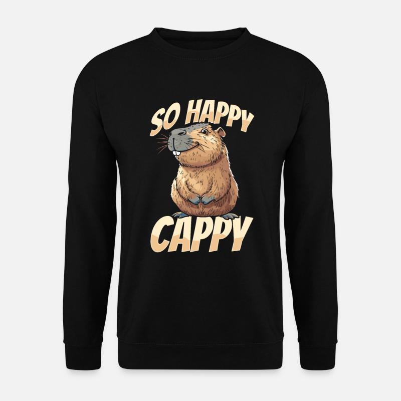 Capybara Capybara Drôle - Sweat-shirt Unisexe - noir
