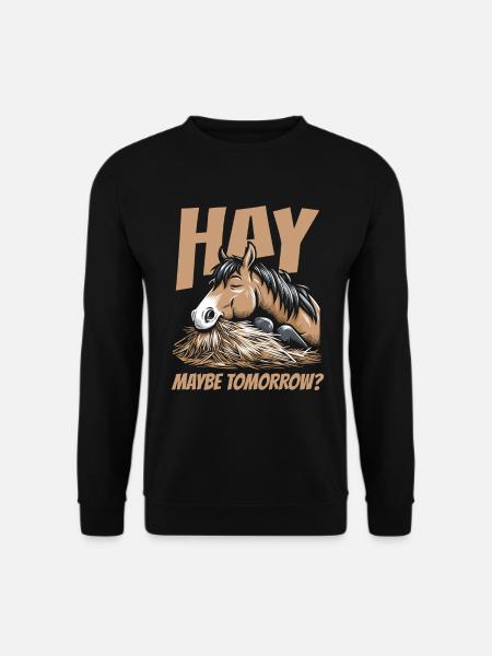 Horse Equestrian Sports - Unisex Sweatshirt - black