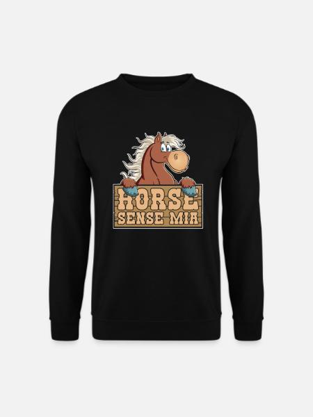 Horse Equestrian Sports - Unisex Sweatshirt - black